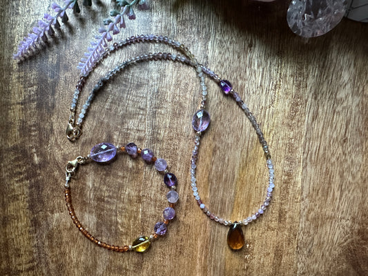 *Limited Edition* Multi-stone Necklace Set
